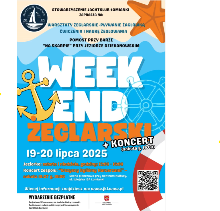 Weekend Żeglarski w Łomiankach